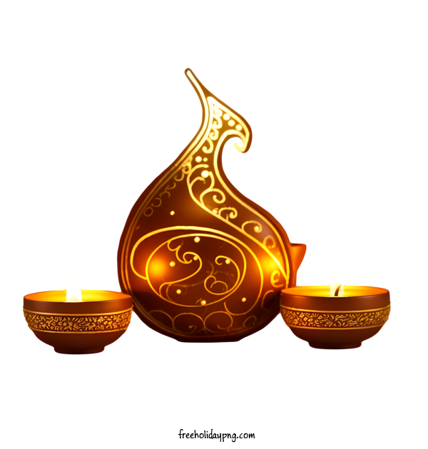 Transparent Diwali Diwali Lamp candle oil lamp for Diwali Lamp for Diwali