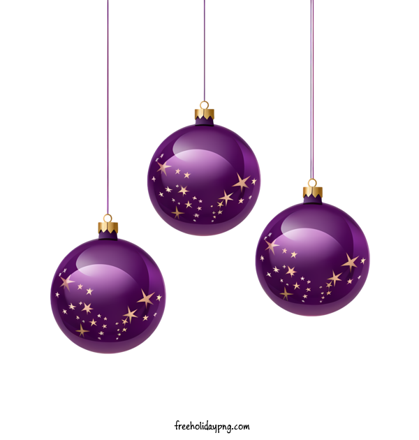 Transparent Christmas Christmas ball purple ornament for Christmas ball for Christmas