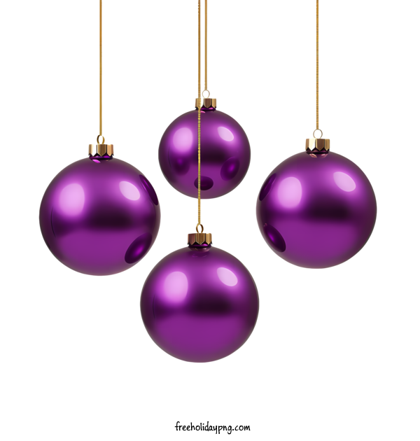 Transparent Christmas Christmas ball purple round for Christmas ball for Christmas