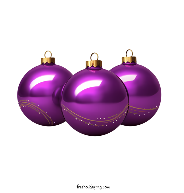 Transparent Christmas Christmas ball purple christmas ornament ornament for Christmas ball for Christmas