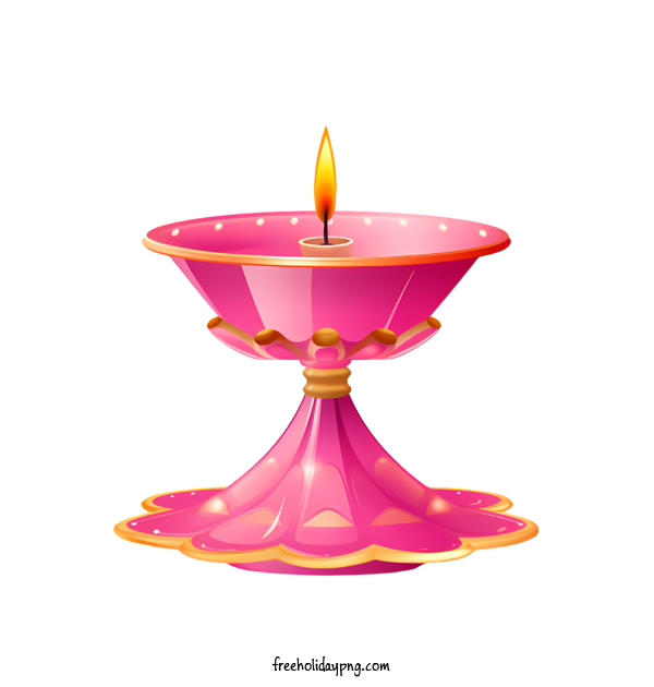 Transparent Diwali Diwali Lamp pink candle vase for Diwali Lamp for Diwali
