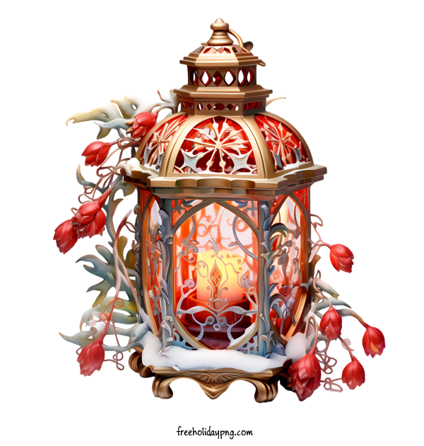 Transparent Christmas Christmas lantern ornate intricate for Christmas lantern for Christmas