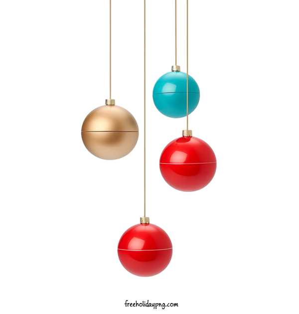 Transparent Christmas Christmas ball round red for Christmas ball for Christmas
