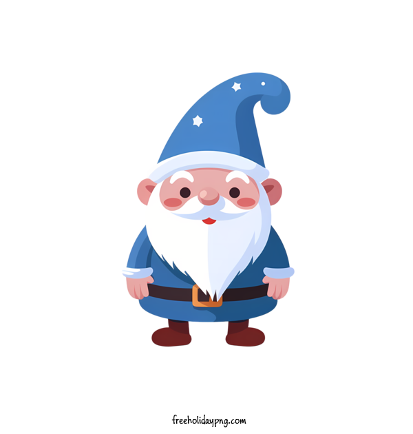 Transparent Christmas Christmas Gnome gnome blue for Christmas Gnome for Christmas