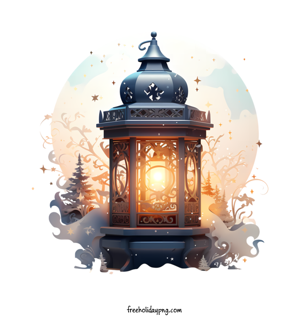 Transparent Christmas Christmas lantern Lighthouse Ocean for Christmas lantern for Christmas