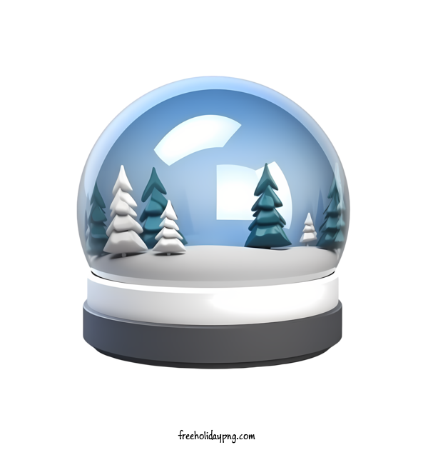 Transparent Christmas Christmas Snowball snow globe winter wonderland for Christmas Snowball for Christmas