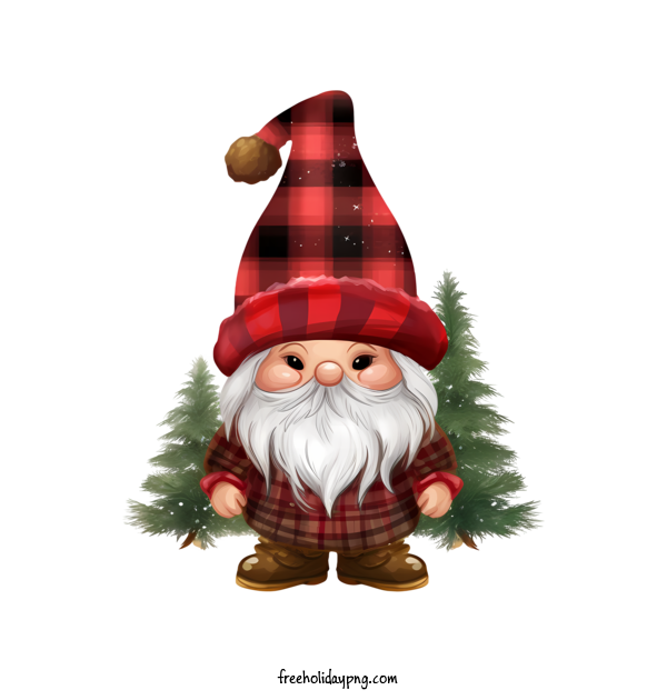 Transparent Christmas Christmas Gnome gnome smiling for Christmas Gnome for Christmas