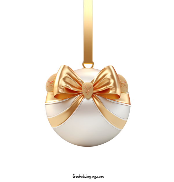 Transparent Christmas Christmas ball golden bow for Christmas ball for Christmas