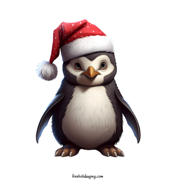 Transparent Christmas Christmas penguin penguin santa claus for Christmas penguin for Christmas