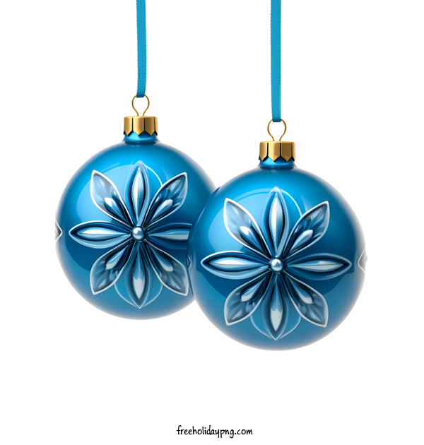 Transparent Christmas Christmas ball Christmas ornament Blue decoration for Christmas ball for Christmas