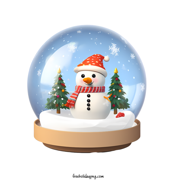 Transparent Christmas Christmas Snowball snowman winter for Christmas Snowball for Christmas