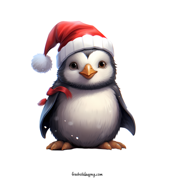 Transparent Christmas Christmas penguin Penguin Santa for Christmas penguin for Christmas