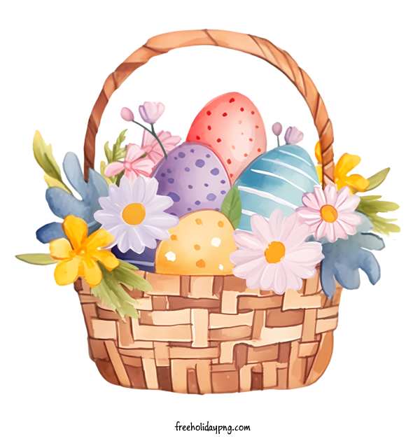 Transparent Easter Easter basket basket eggs for Easter basket for Easter