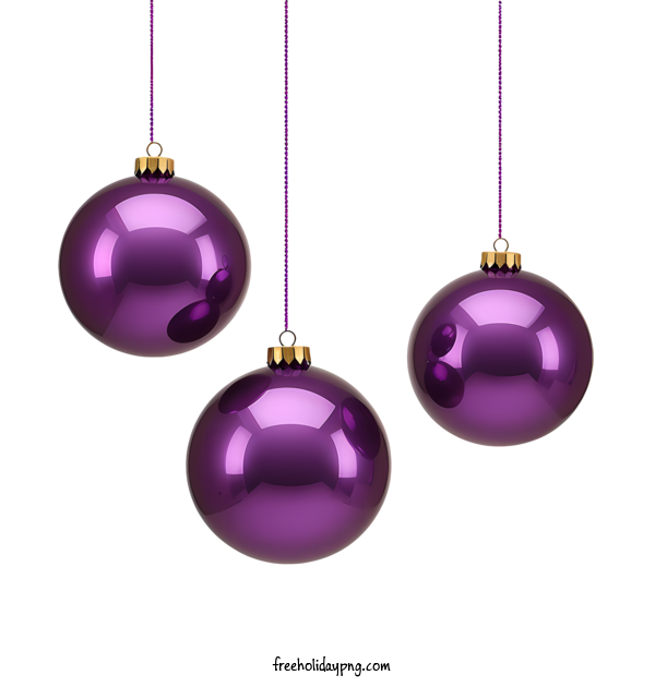 Transparent Christmas Christmas ball purple ornament for Christmas ball for Christmas