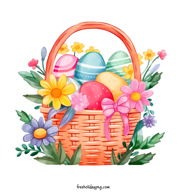 Transparent Easter Easter basket Easter eggs basket for Easter basket for Easter