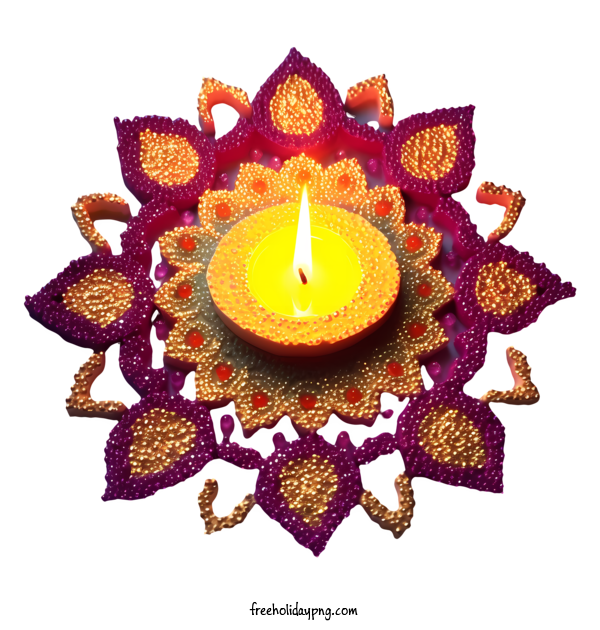 Transparent Diwali Diwali Lamp diy rangoli designs Indian decorations for Diwali Lamp for Diwali