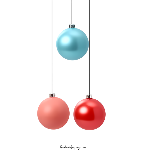 Transparent Christmas Christmas ball Christmas ornament Red and blue for Christmas ball for Christmas