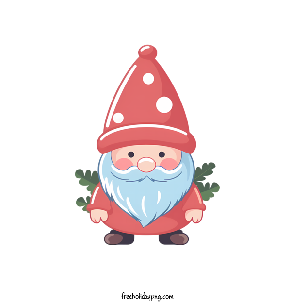Transparent Christmas Christmas Gnome gnome gardener for Christmas Gnome for Christmas
