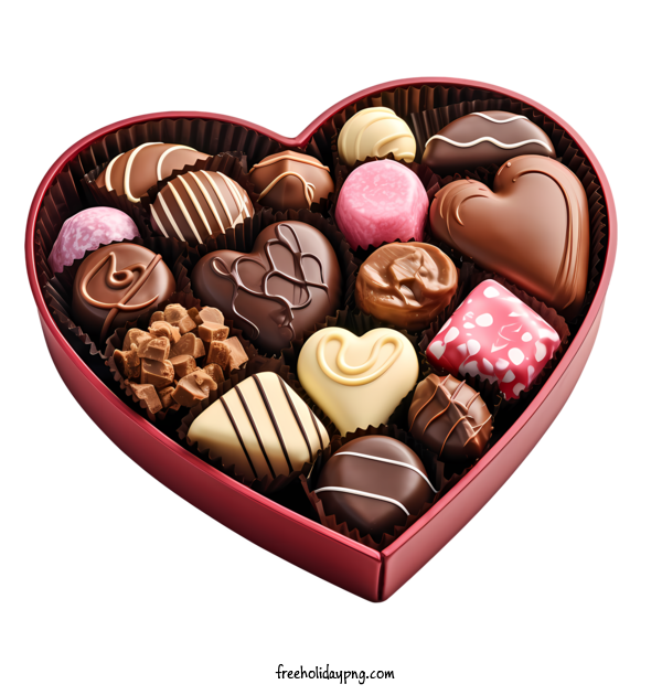 Transparent Valentine's Day Chocolates chocolate box for Chocolates for Valentines Day
