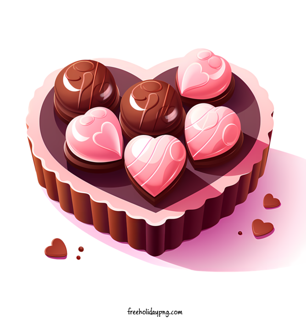 Transparent Valentine's Day Chocolates chocolate hearts pink chocolates for Chocolates for Valentines Day