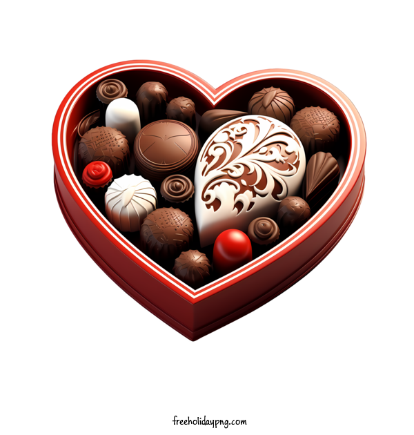 Transparent Valentine's Day Chocolates chocolates heart for Chocolates for Valentines Day