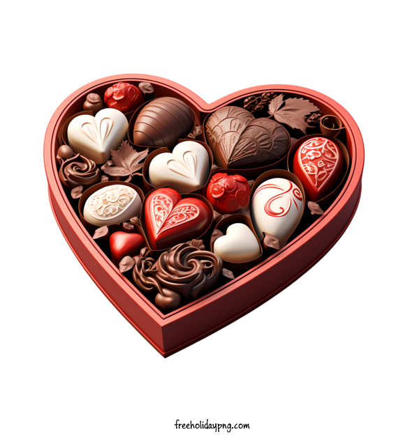 Transparent Valentine's Day Chocolates chocolates hearts for Chocolates for Valentines Day