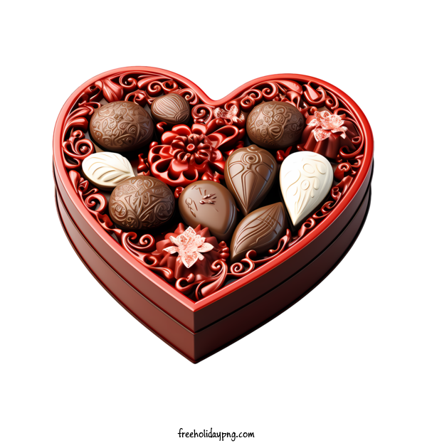 Transparent Valentine's Day Chocolates chocolates heart shape for Chocolates for Valentines Day