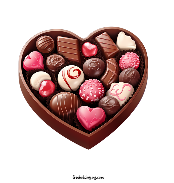 Transparent Valentine's Day Chocolates chocolates heart shaped for Chocolates for Valentines Day